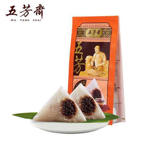 五芳斋 润香豆沙粽5袋 140克*2只*5袋 真空袋装粽子嘉兴特产 商品图2