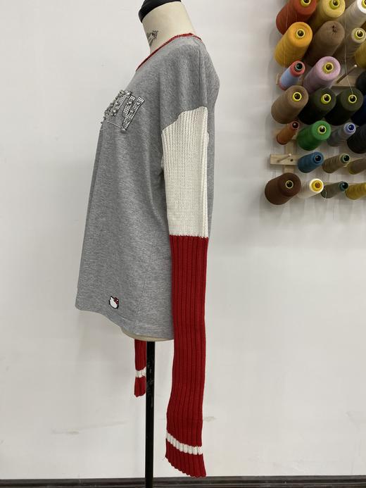 PINKO圆领针织拼接长袖针织衫9353840541 商品图2