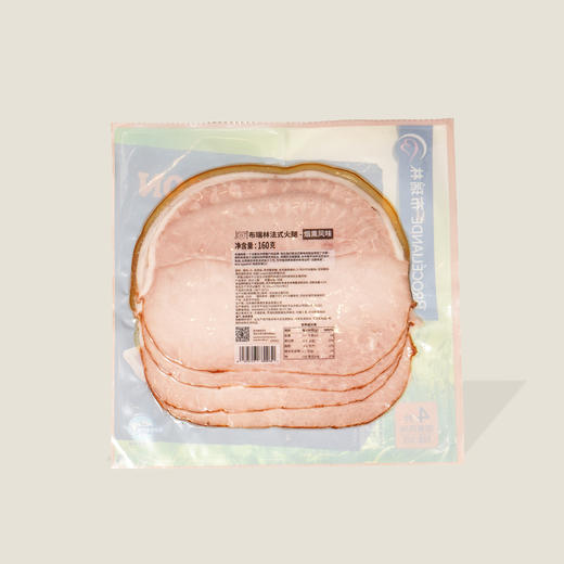 布瑞林法式火腿 烟熏风味 160g 商品图1