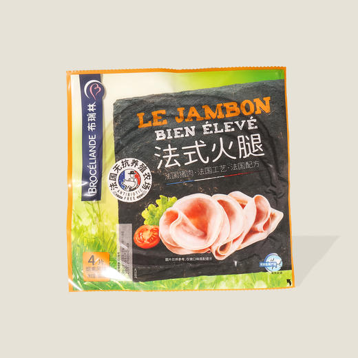 布瑞林法式火腿 烟熏风味 160g 商品图0