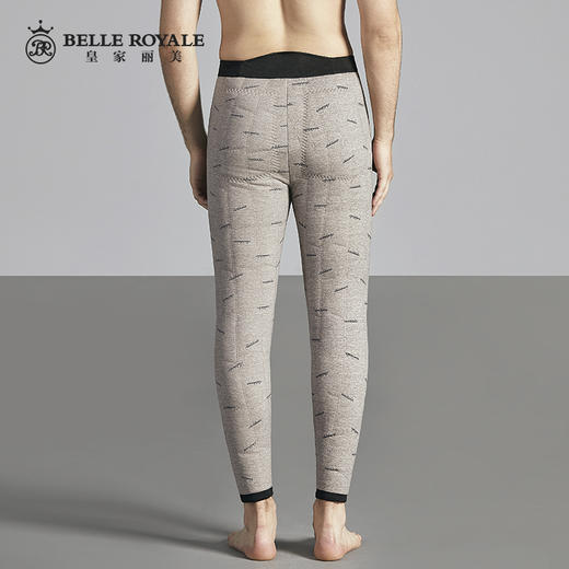 皇家丽美男保暖裤加厚羊毛裤秋冬加高护腰高弹舒适透气BNN8187 商品图2
