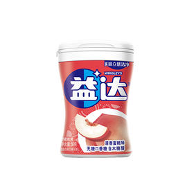 56g益达木糖醇蜜桃瓶装