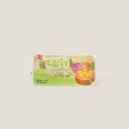 稻香三蔬馒头 120g 商品图0