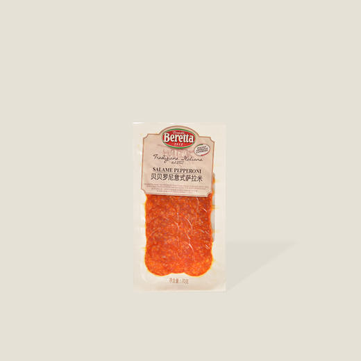 Beretta百瑞贝贝罗尼意式萨拉米切片 70g 商品图0