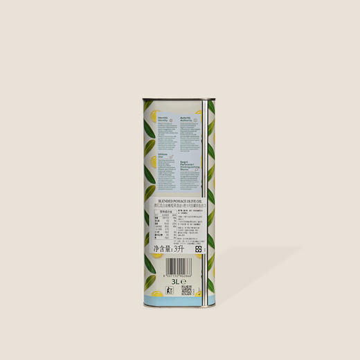 奥尼混合油橄榄果渣油(铁罐)  3L 商品图1