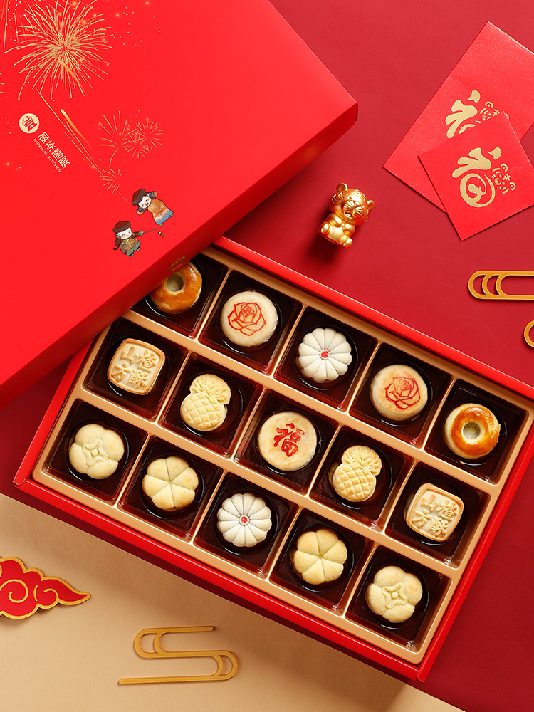 御茶膳房合家欢糕点礼盒北京特产