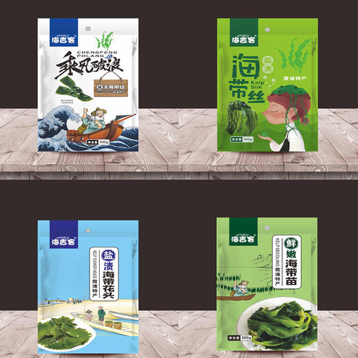 海吉客盐渍海带300g【LY】 商品图0