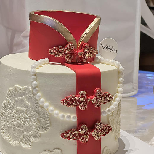 珍珠旗袍女神 · 奶油霜蛋糕 商品图2