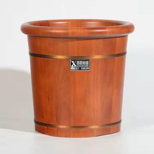 红橡木泡脚桶36cm高 泡脚盆 足浴中木桶 足浴桶 足浴盆 商品图2