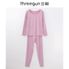 Threegun三枪 【舒肤超薄弹力棉】圆领女士保暖内衣套装-23792D011 商品缩略图11