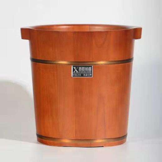 红橡木泡脚桶36cm高 泡脚盆 足浴中木桶 足浴桶 足浴盆 商品图1