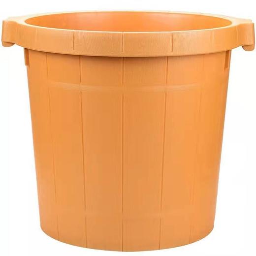 加高加厚足浴穴位按摩泡脚桶足浴盆手提牛 筋塑料桶足疗店用品批发 高36cm 商品图3