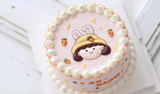 甜甜女孩（奶油手绘） 商品图0