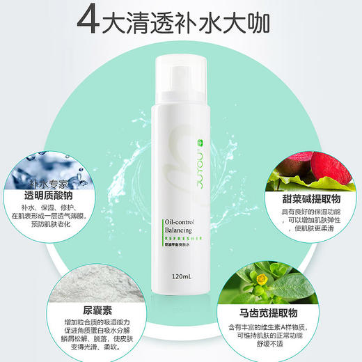 绽妍控油平衡爽肤水120ml 商品图2