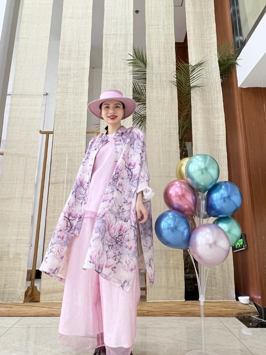 高定款玉兰花外套（22705161-樱花） 商品图0