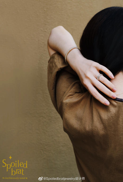SpoiledBrat Jewelry金银配轨道手镯 商品图4