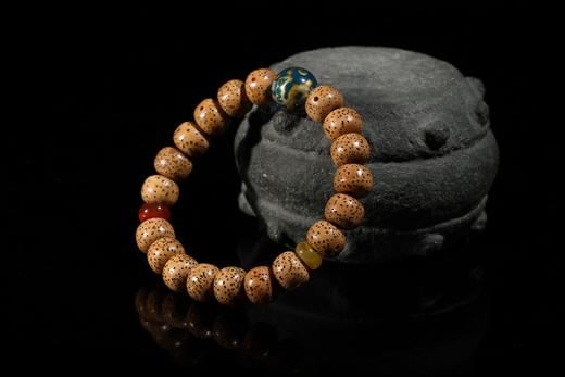 DQ0162高品质陈籽星月菩提佛珠手饰 商品图0