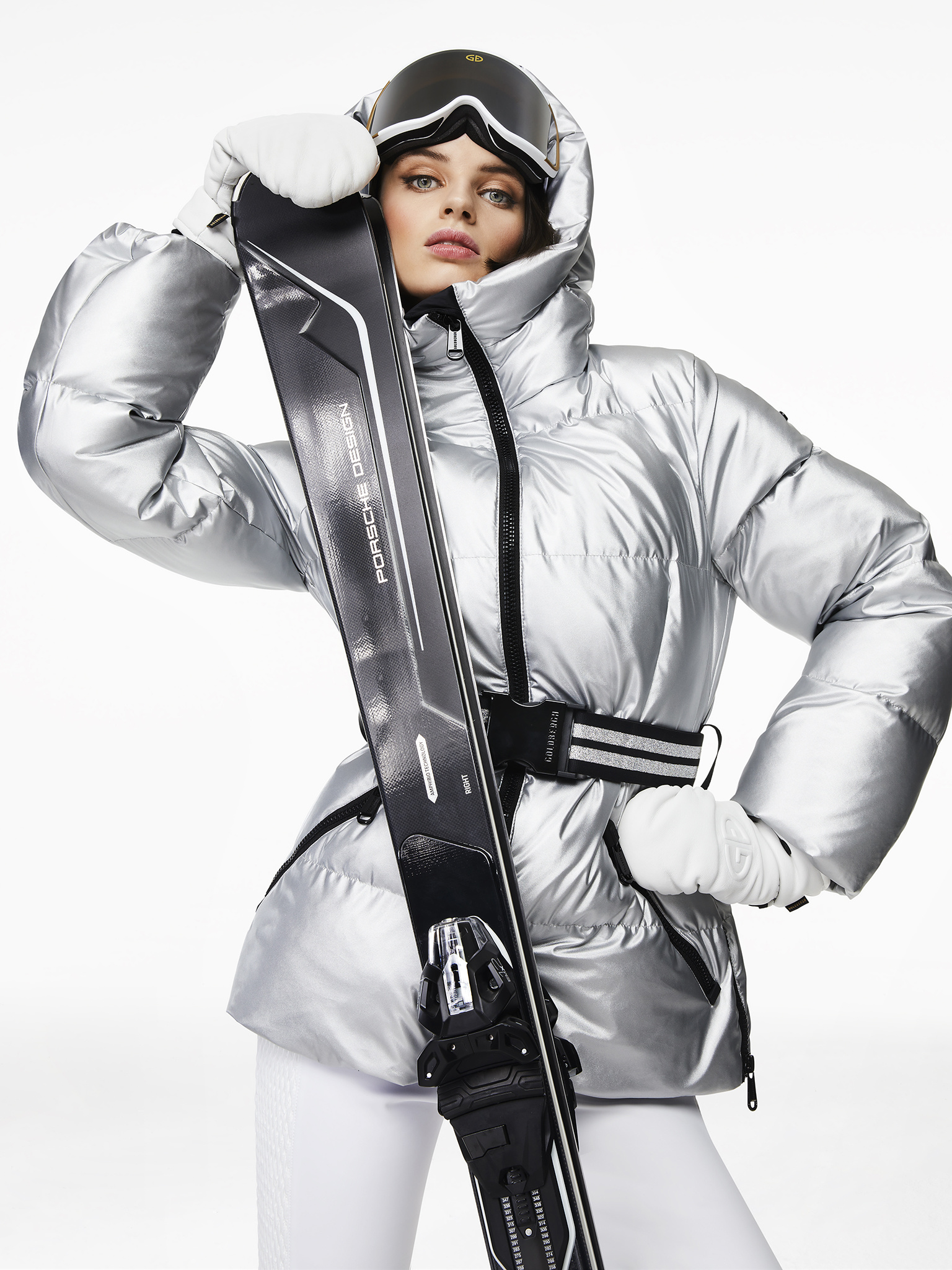 Goldbergh - Grace Jacket - Silver - 戈德堡 - 滑雪夹克 - 银色