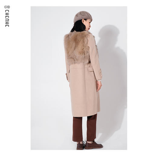 M1L1臣禾  大衣外套无小皮草 K214251617 商品图2