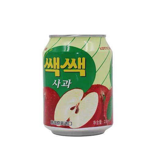 乐天苹果汁롯데쌕쌕사과음료238ml 商品图0