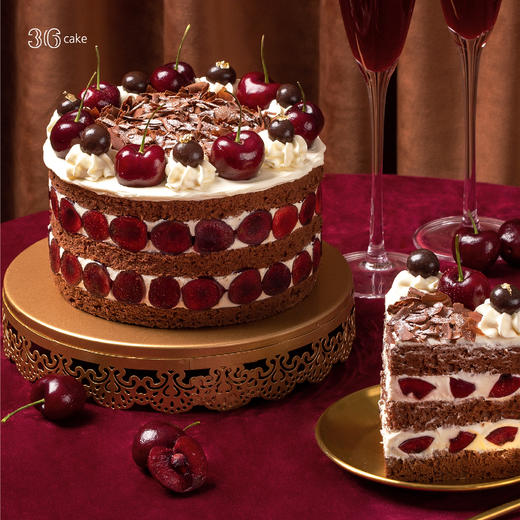 黑森林车厘子·智利车厘子巧克力蛋糕 商品图2
