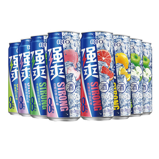 [预调酒]RIO锐澳(强爽)鸡尾酒8度500ml(混合口味) 商品图0