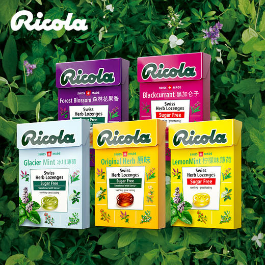 瑞士利口乐盒装润喉糖 45g/40g 护嗓清新口气点亮好心情 061009-1/061009-3/061651 商品图0