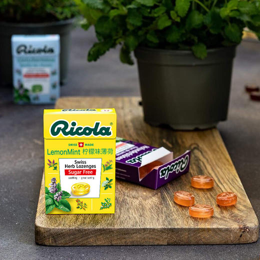 瑞士利口乐盒装润喉糖 45g/40g 护嗓清新口气点亮好心情 061009-1/061009-3/061651 商品图2