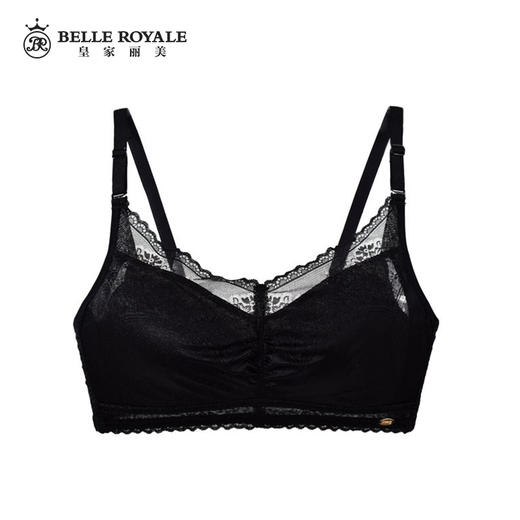 【秒杀品不退不换】皇家丽美薄款无钢圈罩零束睡眠文胸2段少女文胸生理期内衣WS1807-1 商品图0