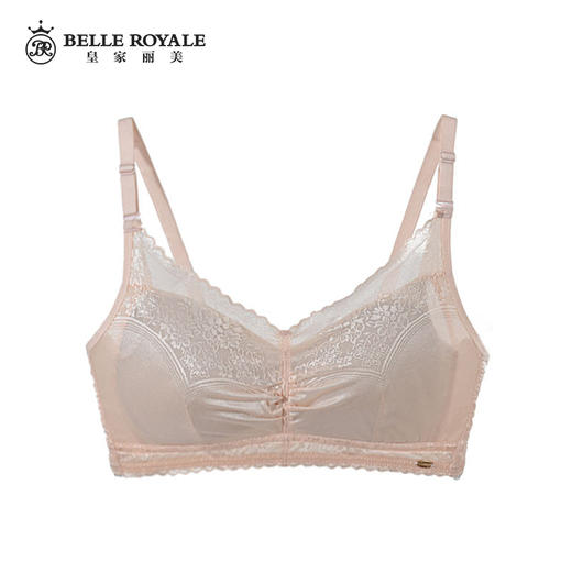 【秒杀品不退不换】皇家丽美薄款无钢圈罩零束睡眠文胸2段少女文胸生理期内衣WS1807-1 商品图1