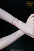 SpoiledBrat Jewelry 18k金元宝钻石红绳手链 商品缩略图3