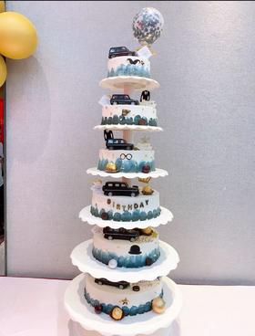 我有车啦（架子蛋糕）