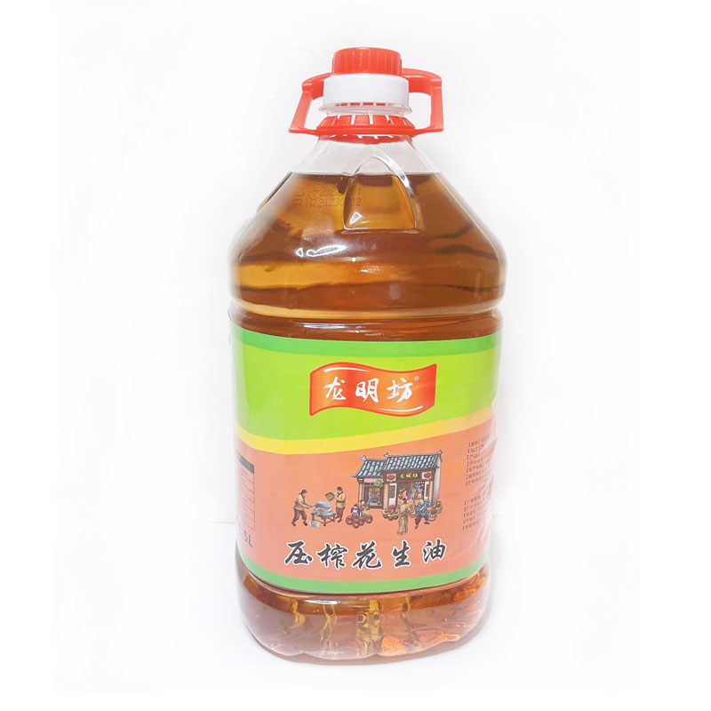 广东省清远市清新区龙颈龙明坊压榨花生油