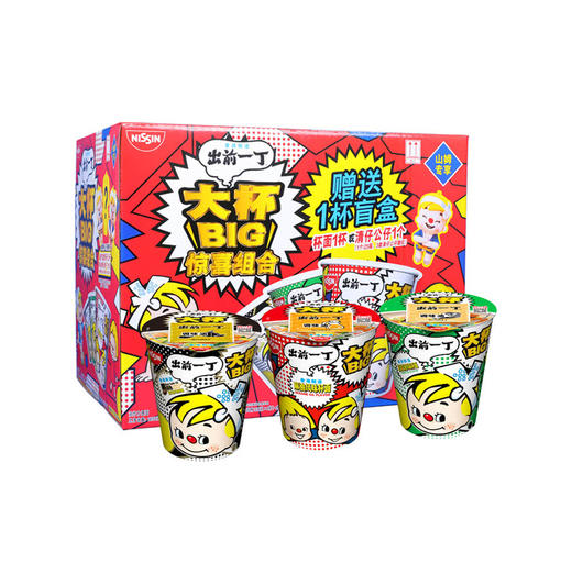 MM 山姆 出前一丁 大杯（杯面）惊喜组合装 1093g 商品图0