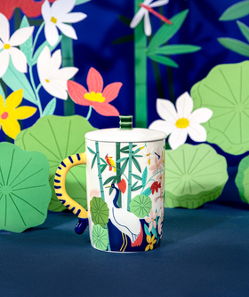 插画师联名款 日出之地系列虎现黎明马克杯 350ml