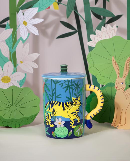 插画师联名款 日出之地系列虎现黎明马克杯 350ml 商品图1