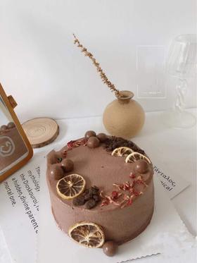 柠檬巧克力（巧克力胚子和巧克力奶油）