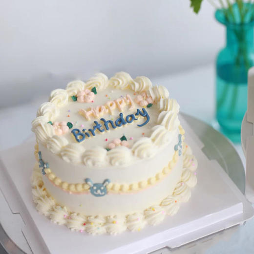 复古蛋糕C（4寸加高） 商品图0