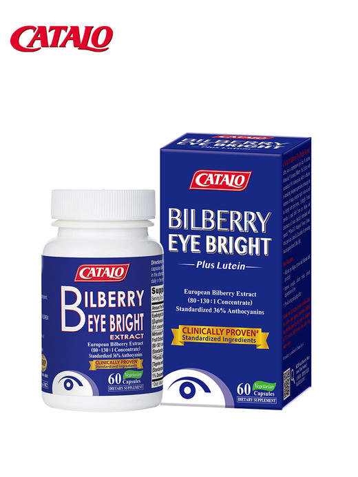Catalo 家得路 皇牌护眼蓝莓精华 60粒 商品图0