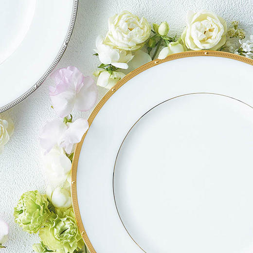 日本则武欧式铂金边家用高端鱼盘37cm【不支持补差，非质量问题不退不换】S 商品图5