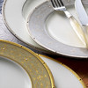 日本则武欧式铂金边家用高端鱼盘37cm【不支持补差，非质量问题不退不换】S 商品缩略图2