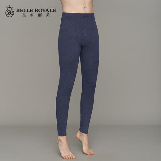 皇家丽美男士冬季打底线裤衬裤毛裤保暖裤男款BNN8177 商品图2