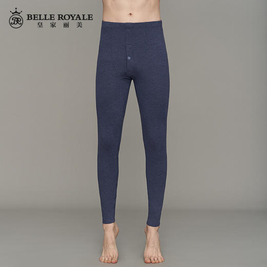 皇家丽美男士冬季打底线裤衬裤毛裤保暖裤男款BNN8177 商品图0