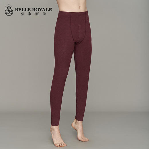 皇家丽美男士冬季打底线裤衬裤毛裤保暖裤男款BNN8177 商品图3