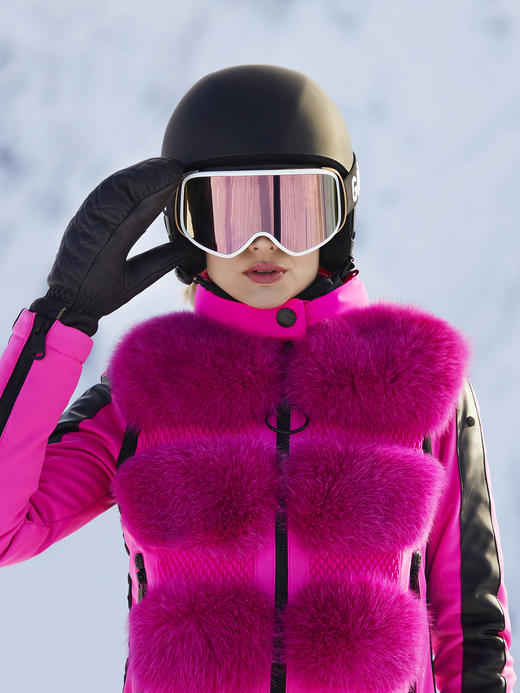 Goldbergh - FOXY bodywarmer fox fur 商品图2