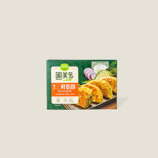 圃美多韩式三鲜馅饼 280g 商品图0
