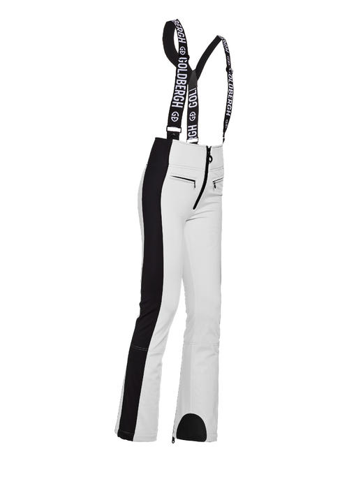 Goldbergh - HIGH END ski pants - white - 戈德堡 - 滑雪裤 - 白色 商品图0