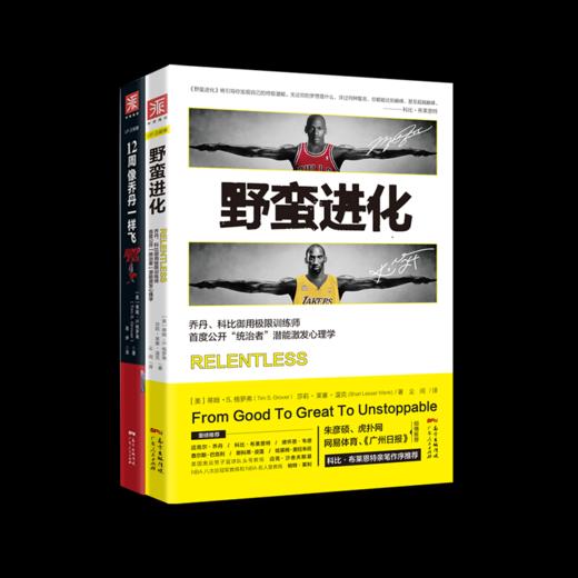 科比乔丹进化秘籍：野蛮进化+12周像乔丹一样飞(套装2册） 商品图5