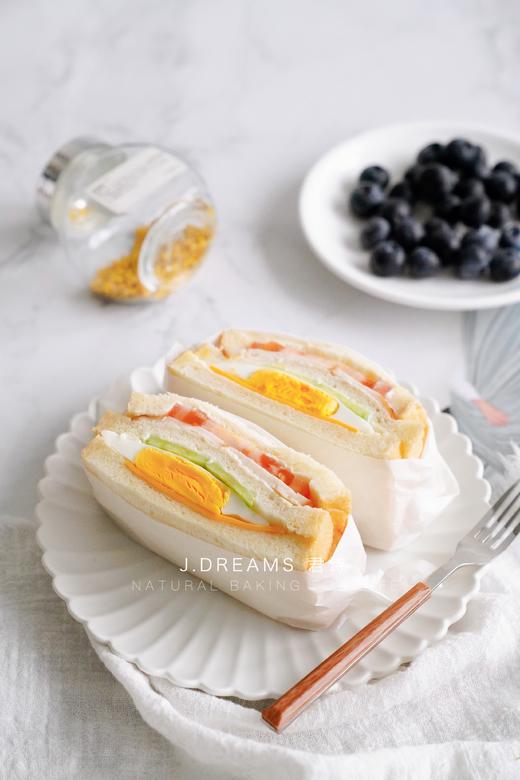 鸡蛋鸡肉三明治整份装（早8点后可取） 商品图0