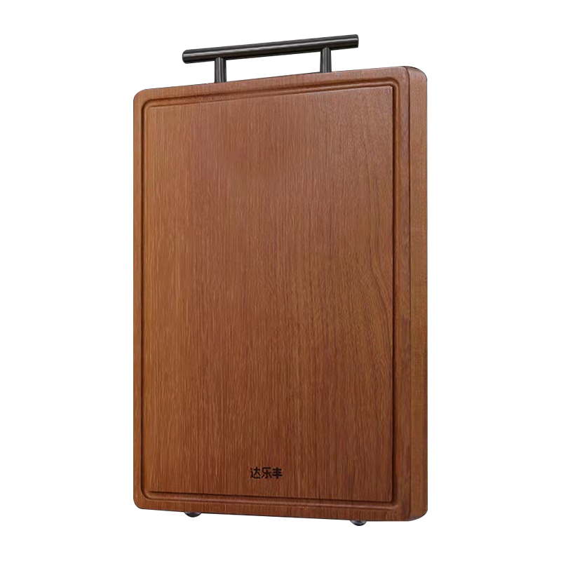 达乐丰铁梨木菜板家用抗菌切菜板整木实木砧板双面菜板